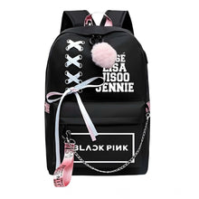 Generic Unisex PU Leather Solid Medium Zipper Backpack (Black)