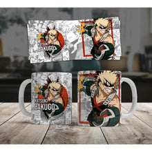 Generic Anime Katsuki Bakugo Ceramic Printed Coffee Mug (White)