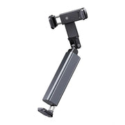 Generic Aluminum-Plastic Solid Bluetooth Selfie Stick and Travel Tripod Stand (Silver-Black)