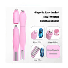 Generic Plastic Solid Magnetic Nail Art Pen Set (Multicolor)