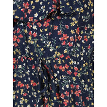 Generic Girl's Polyester Moss Floral Sleeveless Jumpsuit (Multicolor)