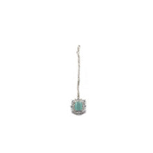 Generic Women's Brass Silver Plated Pendant Set (Mint)