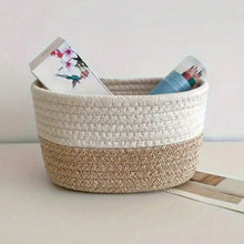Generic Cotton Pack Of_1 Bathroom Storage Basket For Clothes (White)