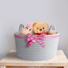 Generic Cotton Pack Of_1 Plain Cat Basket 9x5 Inch (Grey)