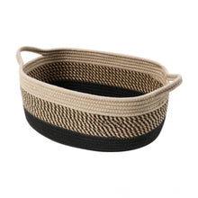 Generic Cotton Pack Of_1 Baby Basket 15x6 Inch Storage Basket For Clothes (Brown)