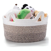 Generic Cotton Pack Of_1 Cat Basket 8x4 Inch Storage Basket For Clothes (Multicolor)
