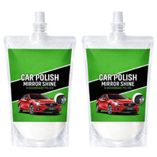 Generic Pack of 2 Car and Bike Polish Mirror Shine Liquid Pouches 100 ML