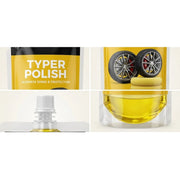 Generic Pack of 2 Ultra Tyre Shine &amp; Polish Liquid Pouches 100 ML