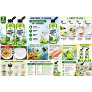Generic Pack of 2 Kitchen Cleaning Dishwash Liquid Bottles 100 ML