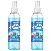 Generic Pack of 2 All-in-One Glass Cleaner Spray Bottles 100 ML