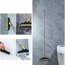 Generic Pack of 2 2 in 1 Scrape Floor Scrubbing Brush (Multicolor)