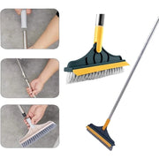 Generic Pack of 2 2 in 1 Scrape Floor Scrubbing Brush (Multicolor)