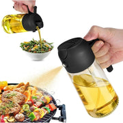 Generic Pack of 2 2 in 1 Oil Dispenser (Black)