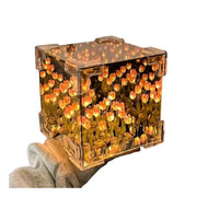Generic Cube Tulip Lamp (Multicolor)