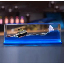 Generic Decorative Liquid Wave Cruise Ship (Blue)