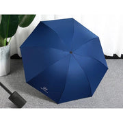 Generic Pack of 2 Auto Open Close UV Umbrella (Blue)