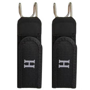 Generic Pack of 2 Buckle Less Belt Pair (Black)
