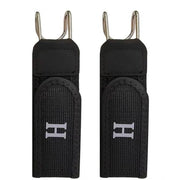 Generic Pack of 2 Buckle Less Belt Pair (Black)