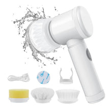 Generic USB Charging 5 in 1 Magic Brush (White)