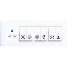 Generic Pack of 3 Switch Board Sticker (Black)
