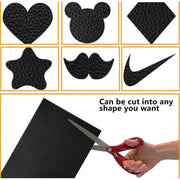 Generic Pack of 2 Leather Repair Patch (Black)