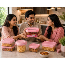 Generic Pack of 1 Switchers Airtight Storage Container Set 500 ML (Pink)