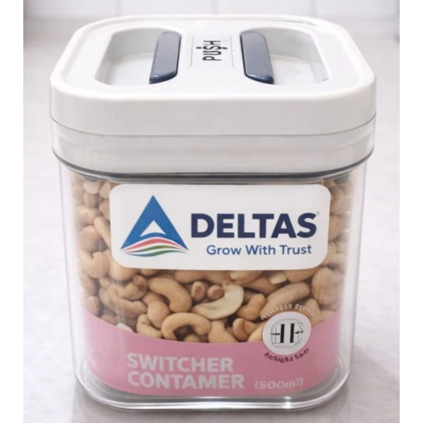 Generic Pack of 1 Switchers Airtight Storage Container Set 500 ML (White)