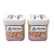 Generic Pack of 2 Switchers Airtight Storage Container Set 500 ML (White)