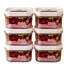 Generic Pack of 6 Switchers Airtight Storage Container Set 1250 ML (White)