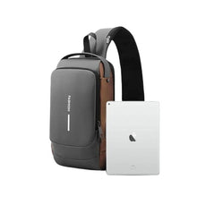 Generic Waterproof Sling Cross Backpack Bag (Black)