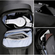 Generic Waterproof Sling Cross Backpack Bag (Black)