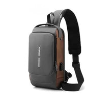 Generic Waterproof Sling Cross Backpack Bag (Black)