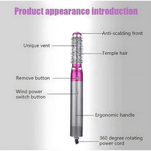 Generic 5 in 1 Multifunctional Hair Dryer (Pink)