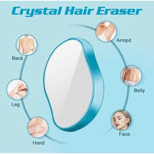 Generic Pack of 3 Crystal Painless Hair Eraser (Blue)