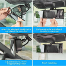 Generic Rear View Mirror (Black)