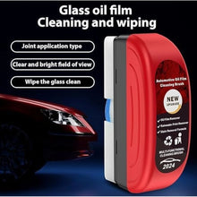 Generic Pack of 3 Automotive Oil Film Cleaning Brush (Red-Black)