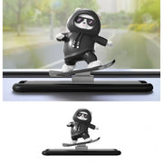 Generic Car Slidder Panda (Black)