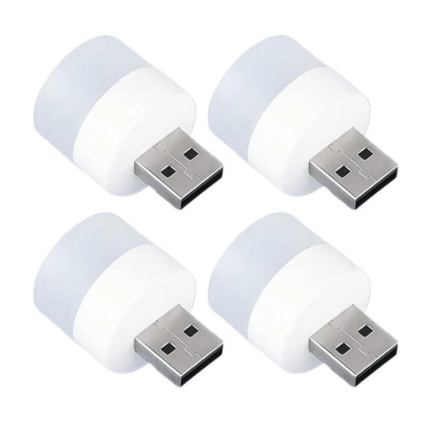 Generic Pack of 10 Portable Home USB Night Lights (White)