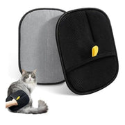 Generic Pack of 2 Cat Dog Hair Remover Gloves (Black)