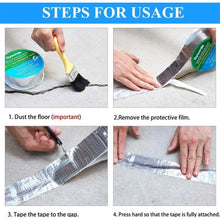 Generic Pack of 2 Aluminium Waterproof Foil Tape 2 Inch (Silver)