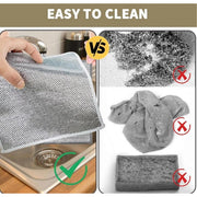 Generic Pack of 5 Stainless Steel Dishwash Scrub (Silver)