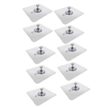 Generic Pack of 10 Plastic Wall Hook (Multicolor)