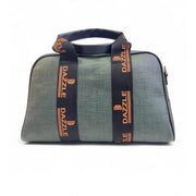 Generic Women's Polyurethane Textured Duffle Bag with Adjustable &amp; Removable Strap (Dark Green)