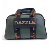Generic Women's Polyurethane Textured Duffle Bag with Adjustable &amp; Removable Strap (Dark Green)