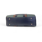 Generic Women's Polyurethane Textured Duffle Bag with Adjustable &amp; Removable Strap (Dark Green)