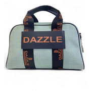 Generic Women's Polyurethane Textured Duffle Bag with Adjustable &amp; Removable Strap (Green)